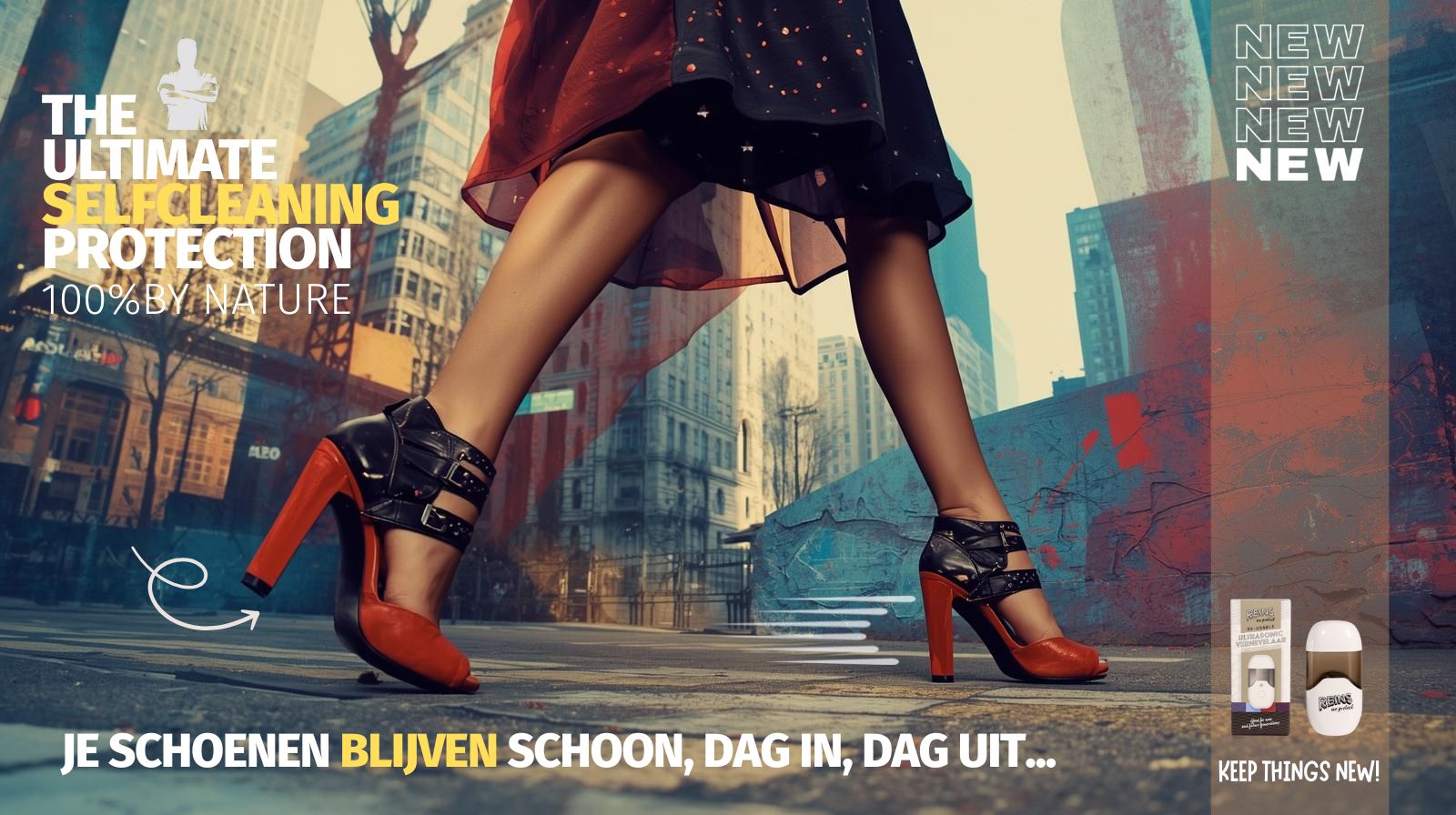 Banner REINS pumps: je schoenen blijven schoon, dag in, dag uit