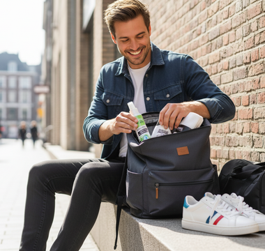 Sneaker care op reis: wat neem je mee?