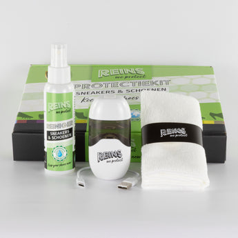 Foto REINS protectiekit voor sneakers en schoenen met doos