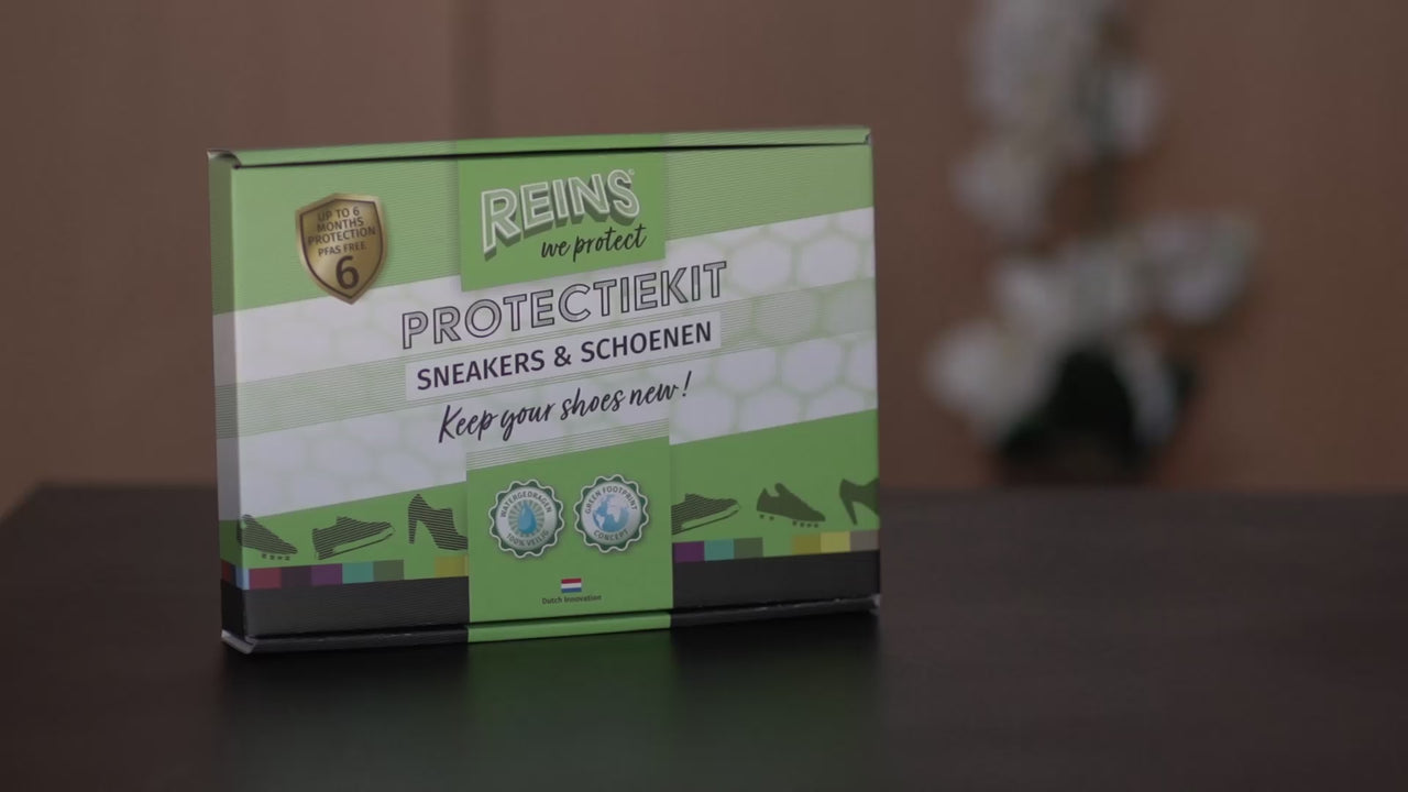 Videohandleiding Protectiekit voor sneakers en schoenen